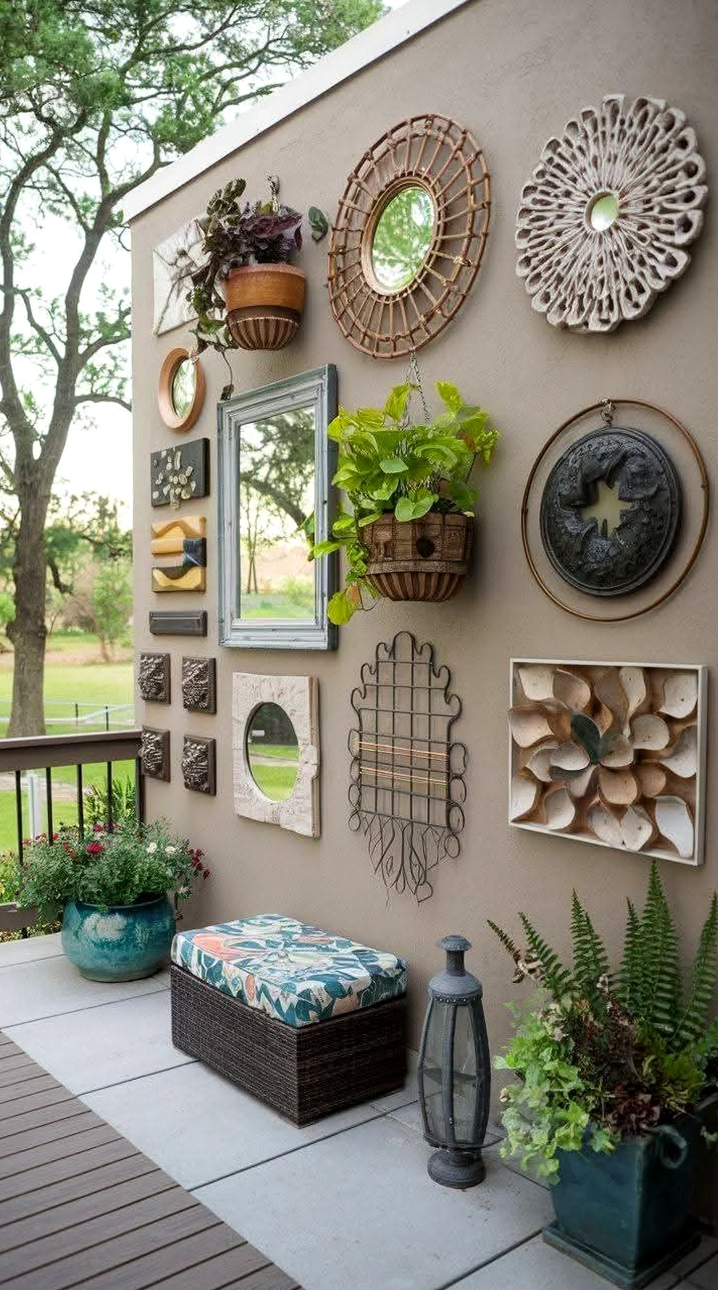 Balanced fireplace area gives the backdrop more movement, so the whole view feels quietly finished.