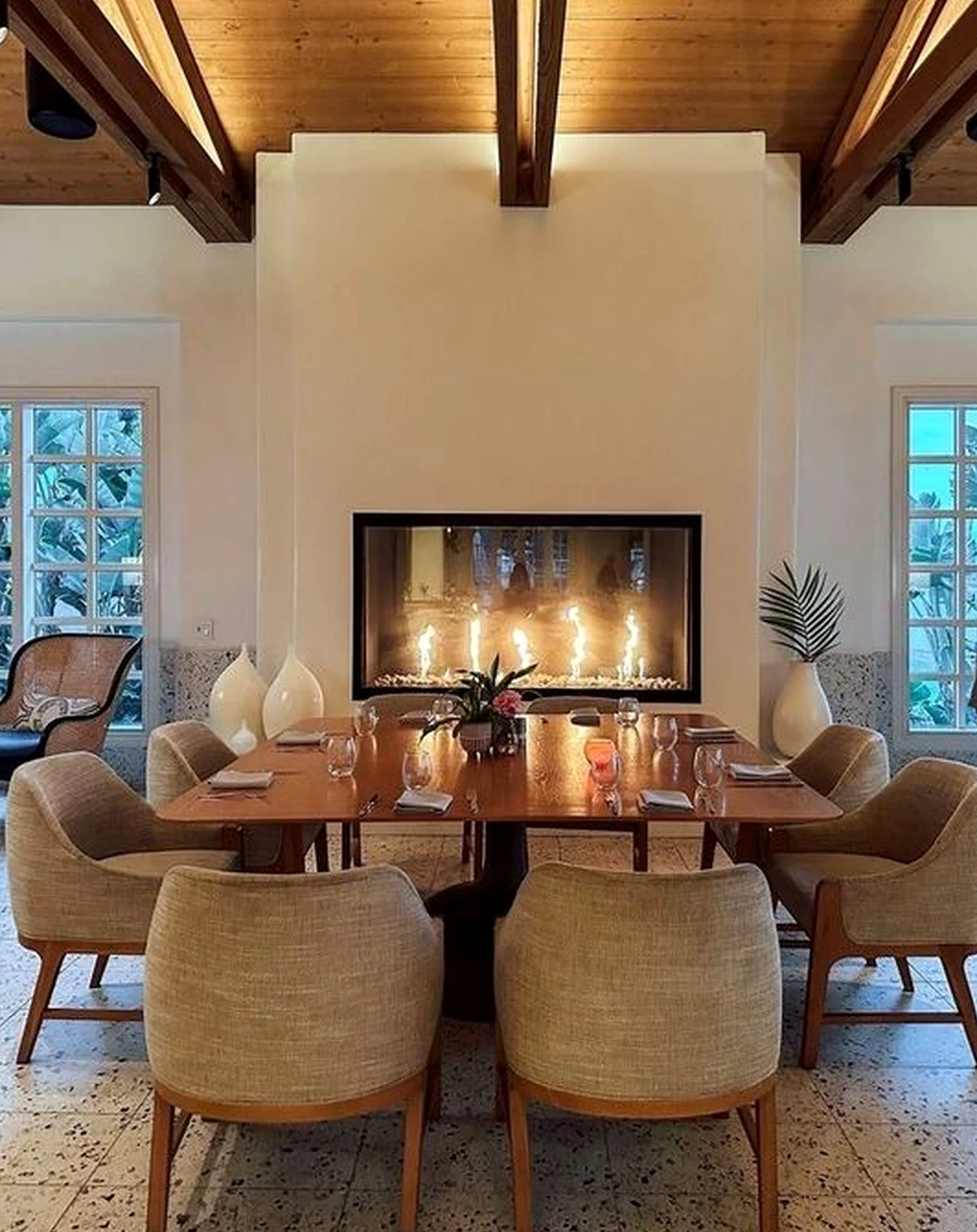 Simple cabinet wall brings comfort to the view, creating a mood that feels visually grounded.