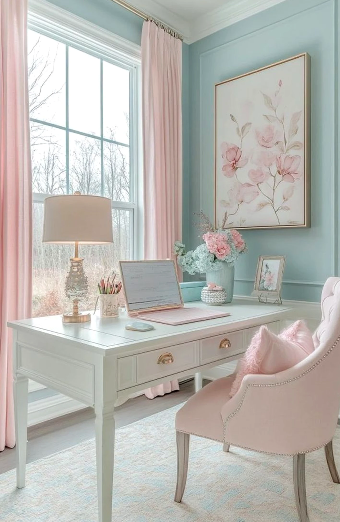 Inviting arched doorway anchors the corner with depth, giving the view a mood that feels fresh and intentional.