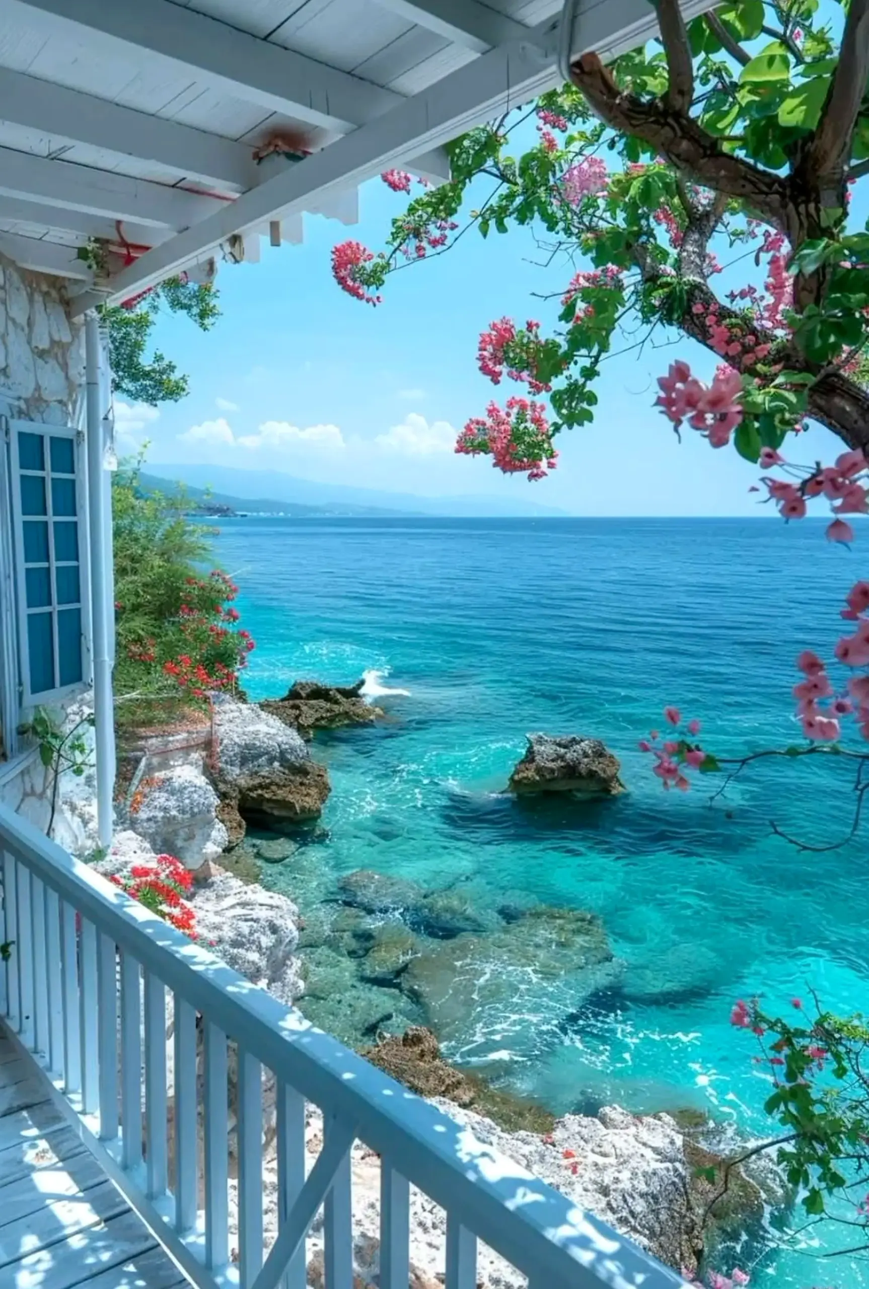 Natural arched doorway brings a useful note of charm, making the setting feel pleasantly composed.