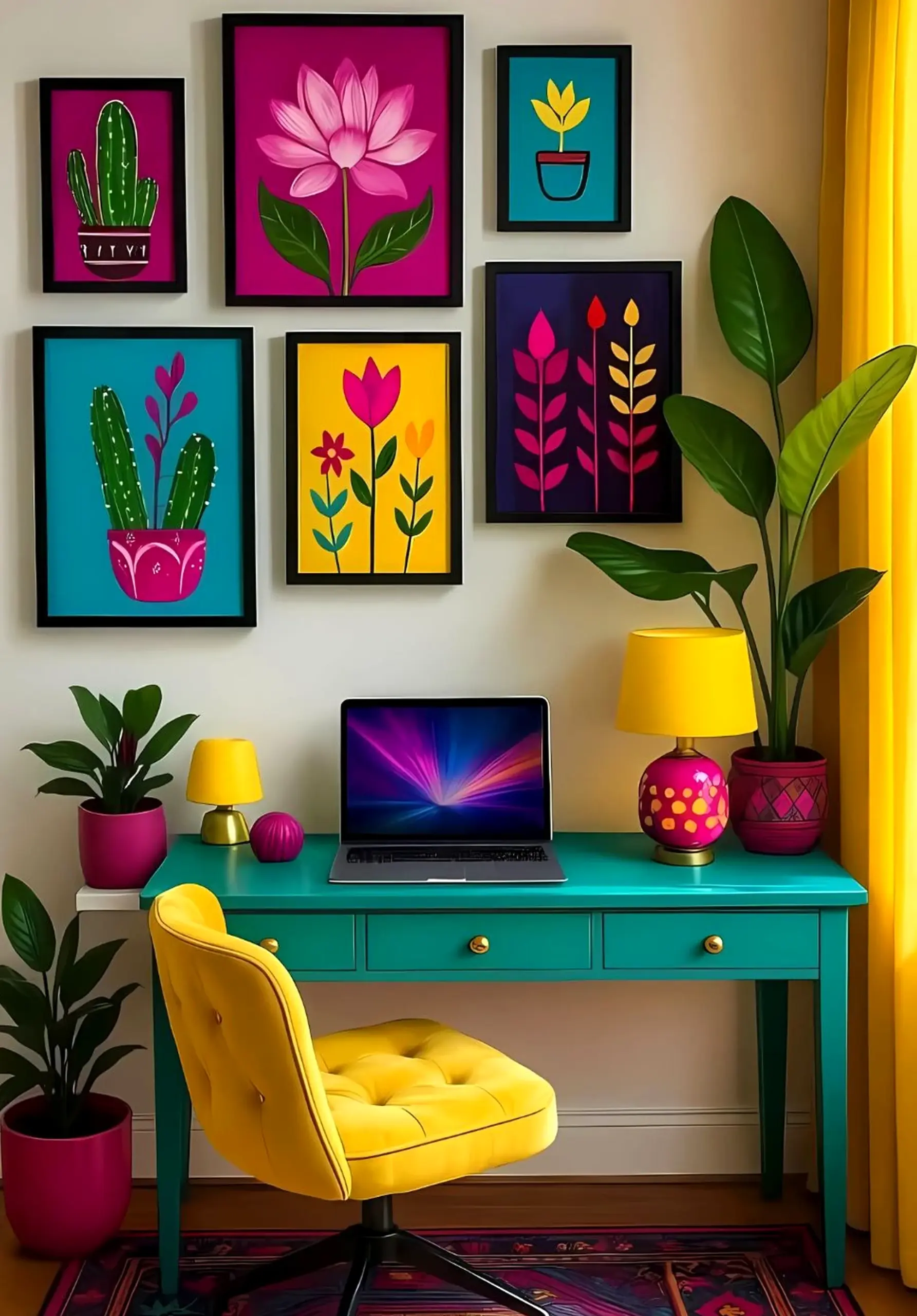Warm compact workspace brings clarity to the table, creating a mood that feels open and lived-in.