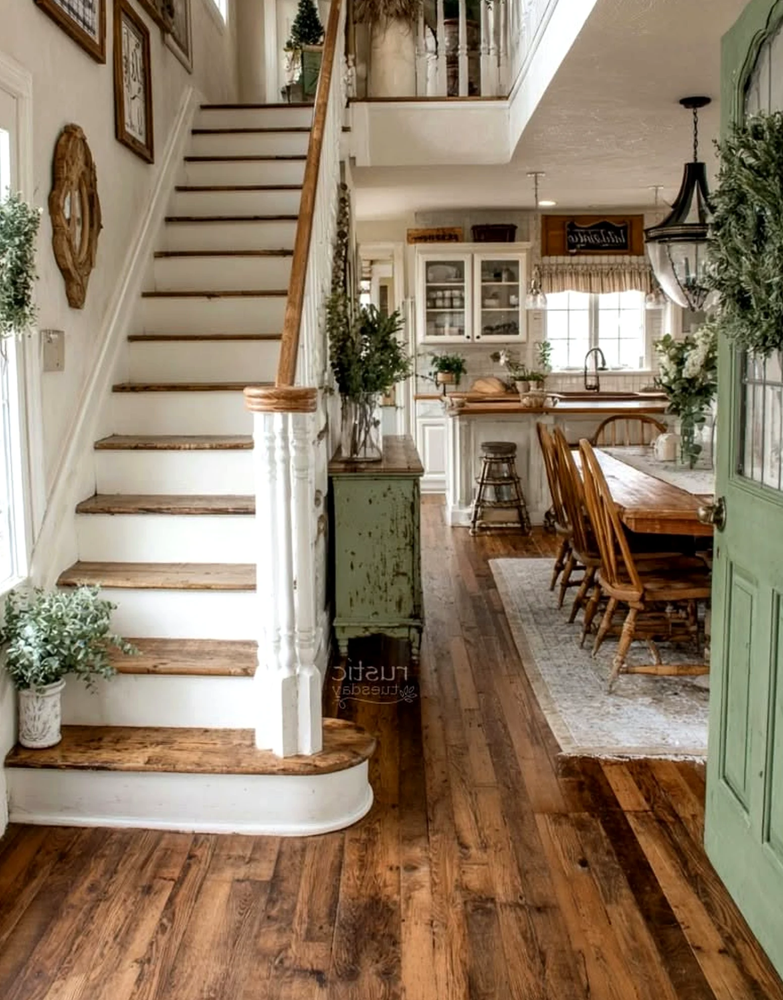 Simple balcony scene anchors the room with clarity, giving the view a mood that feels soft at the edges.