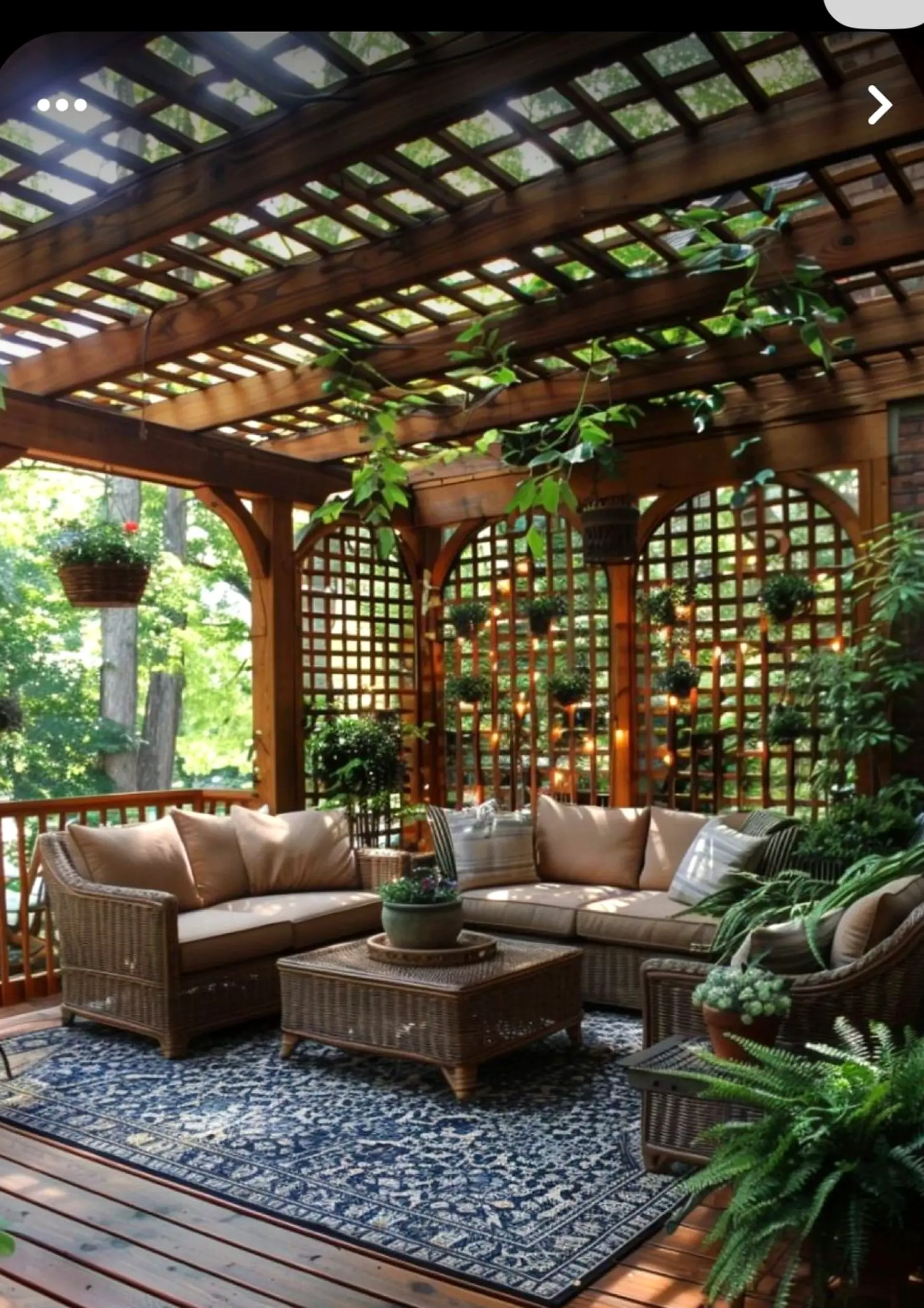 Subtle poolside setting adds a clear layer of detail, helping the setting feel visually grounded.