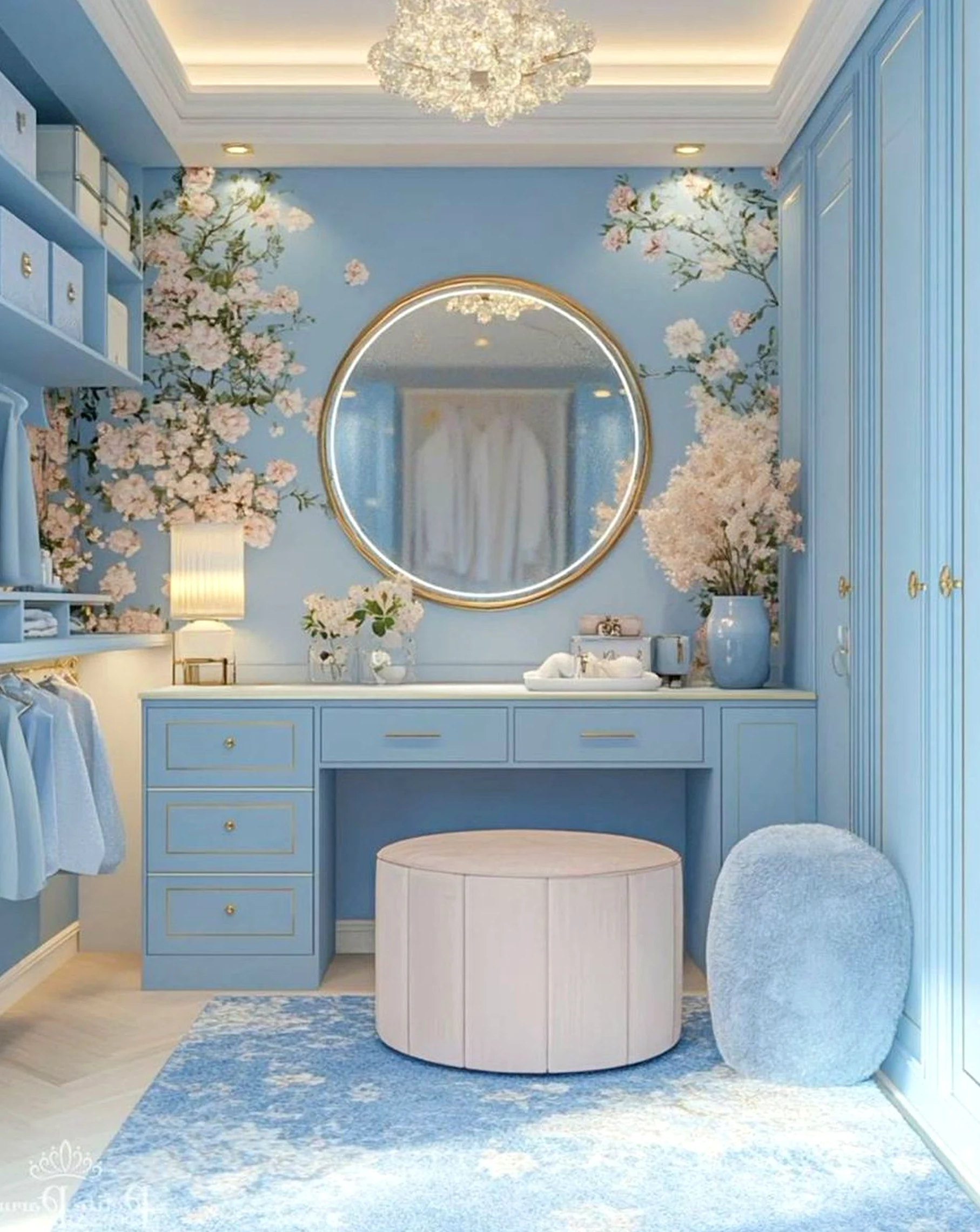 Calm sunlit room gives the backdrop more shape, so the whole view feels easy to enjoy.
