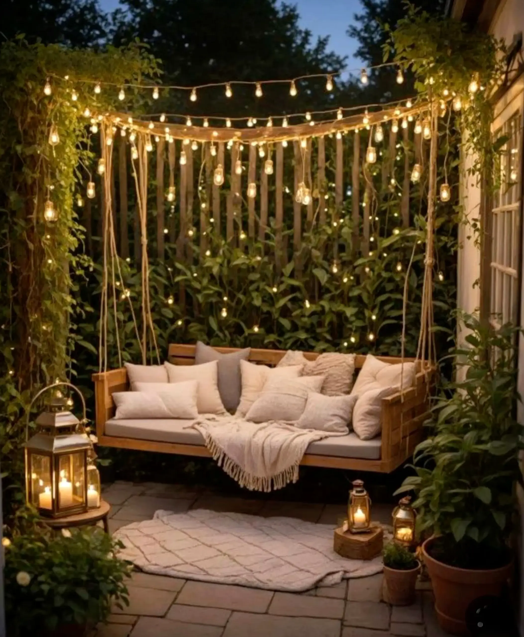 Elegant terrace table supports the room through freshness, leaving the space feeling personal and relaxed.