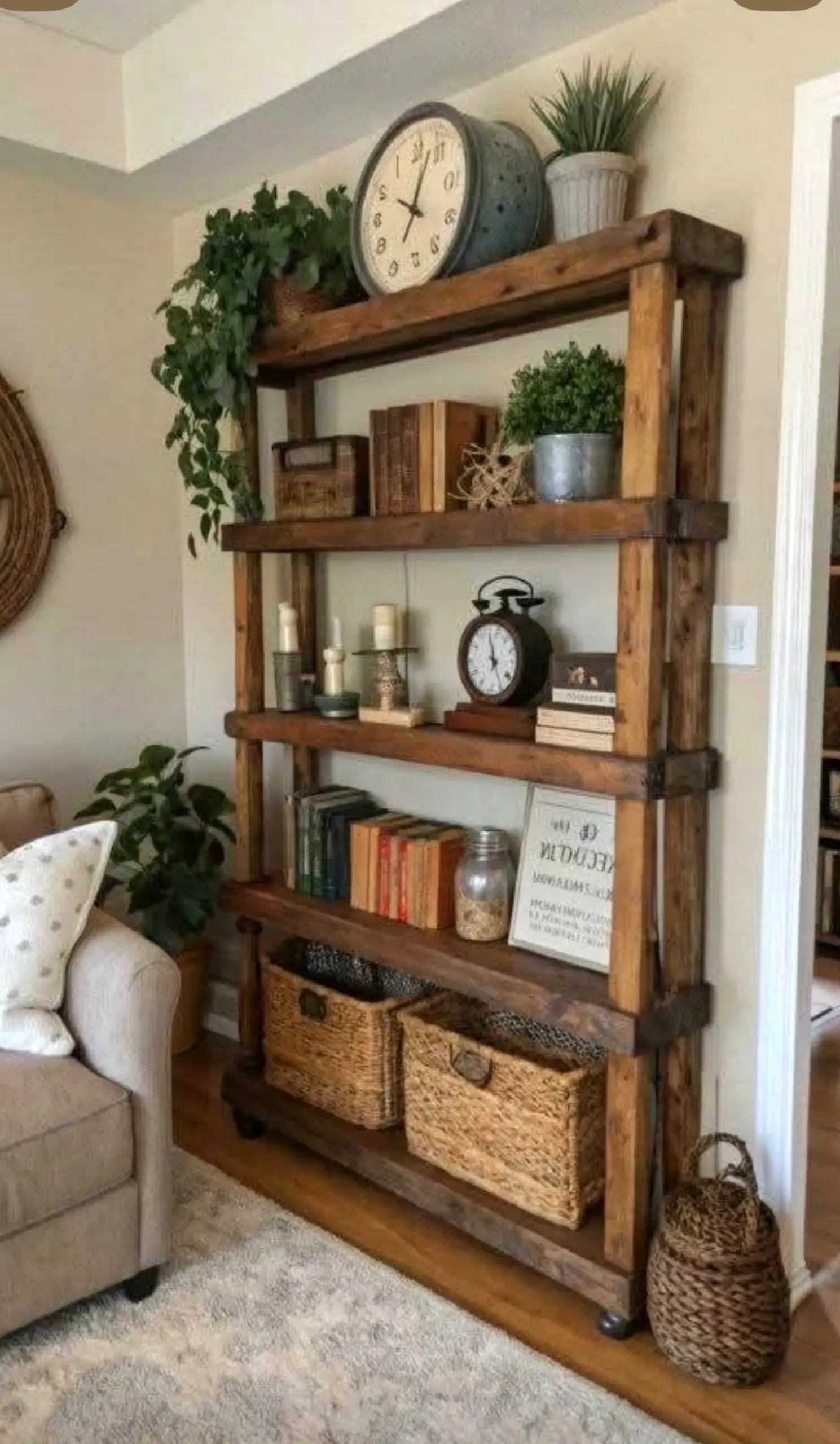 Open kitchen nook supports the arrangement through rhythm, leaving the space feeling clear and inviting.