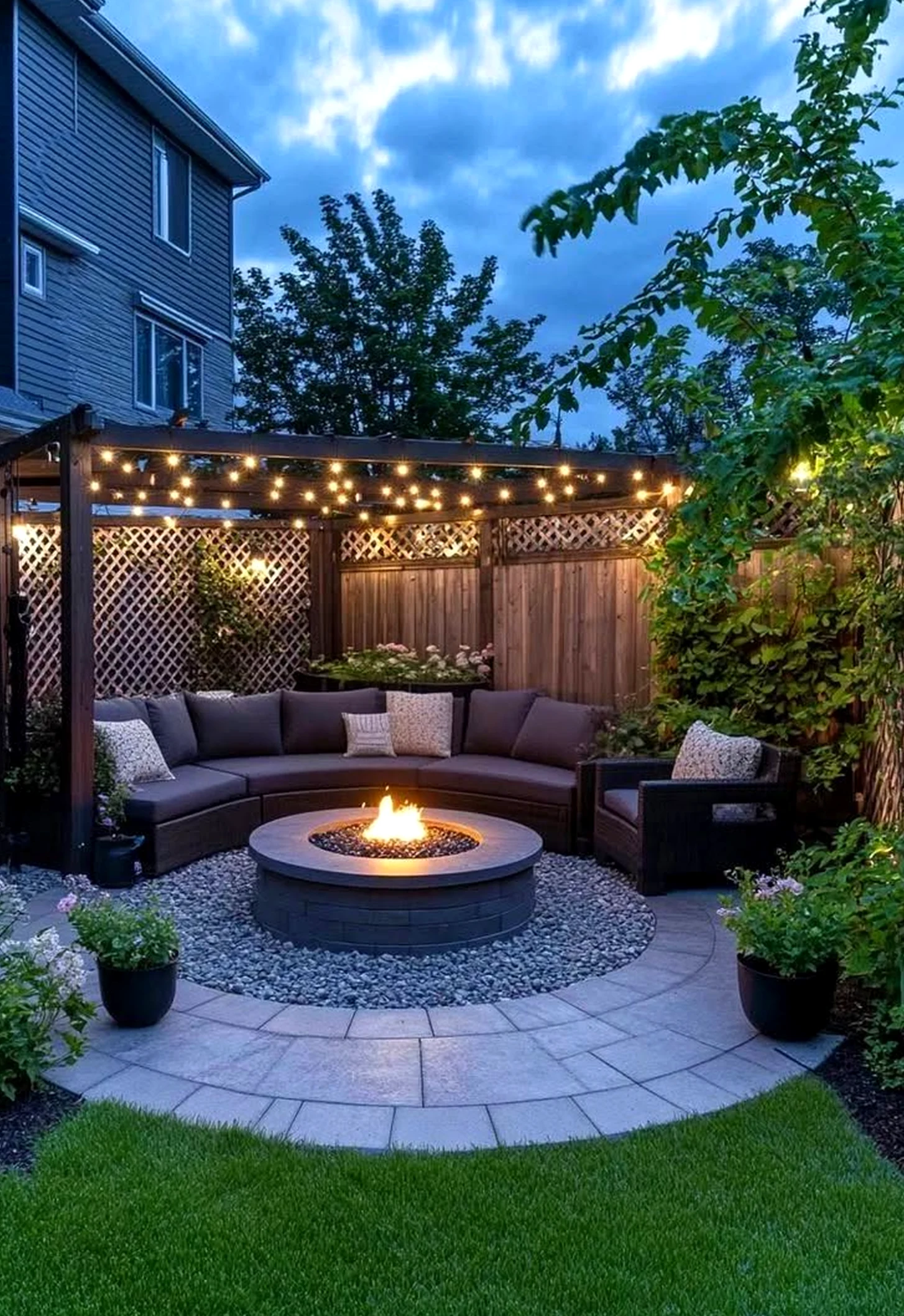 Crisp compact workspace adds personality across the outdoor space, giving the decor a finish that feels open and lived-in.