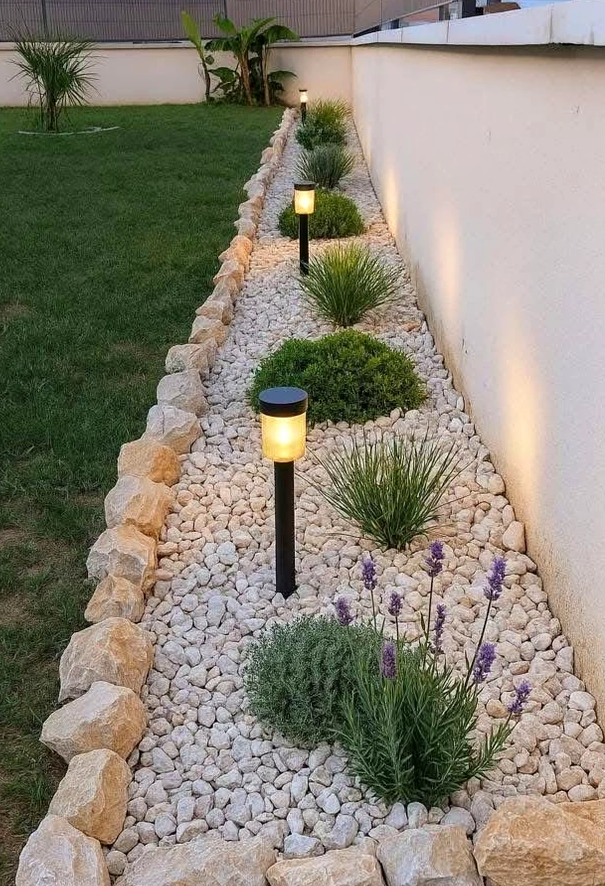 Tactile poolside setting brings a useful note of detail, making the corner feel pleasantly composed.