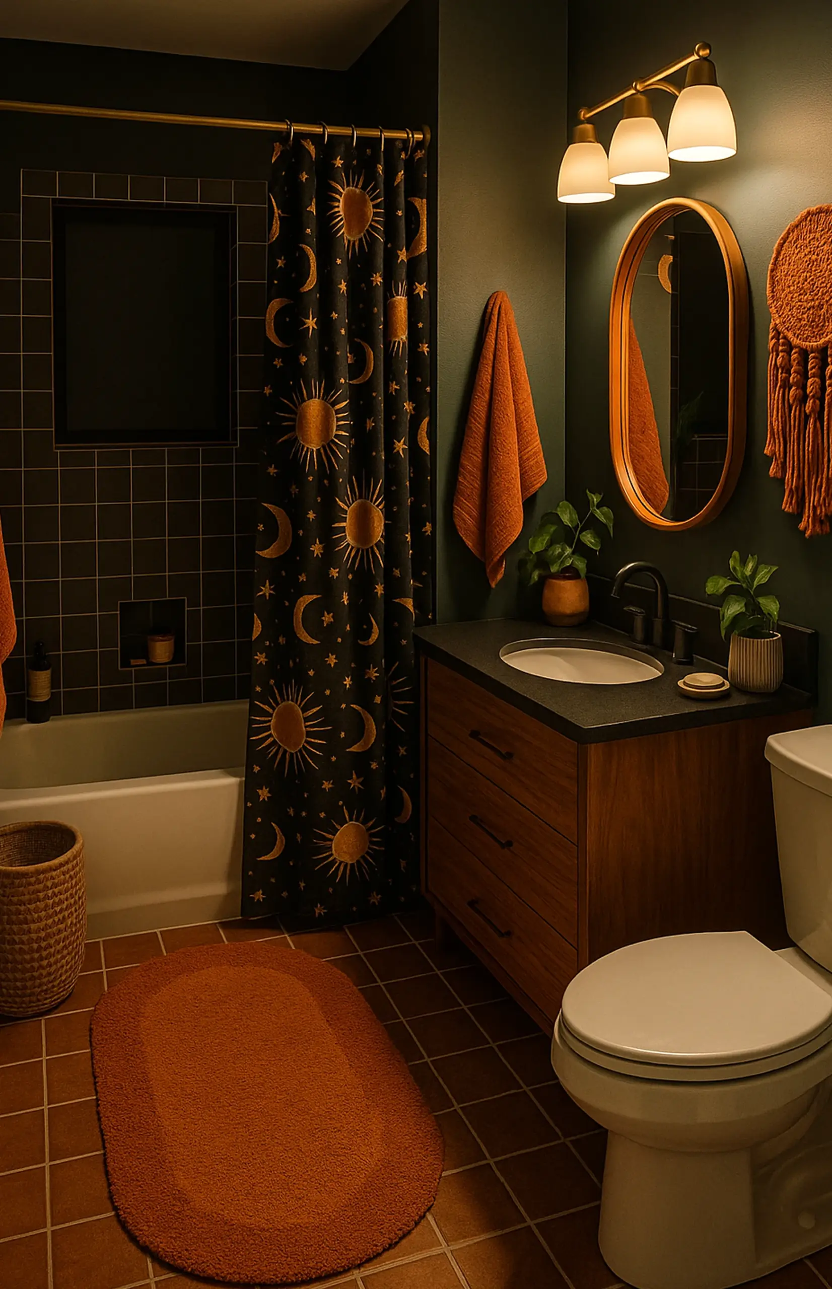Textured sunlit room brings texture to the view, creating a mood that feels ready for quiet use.