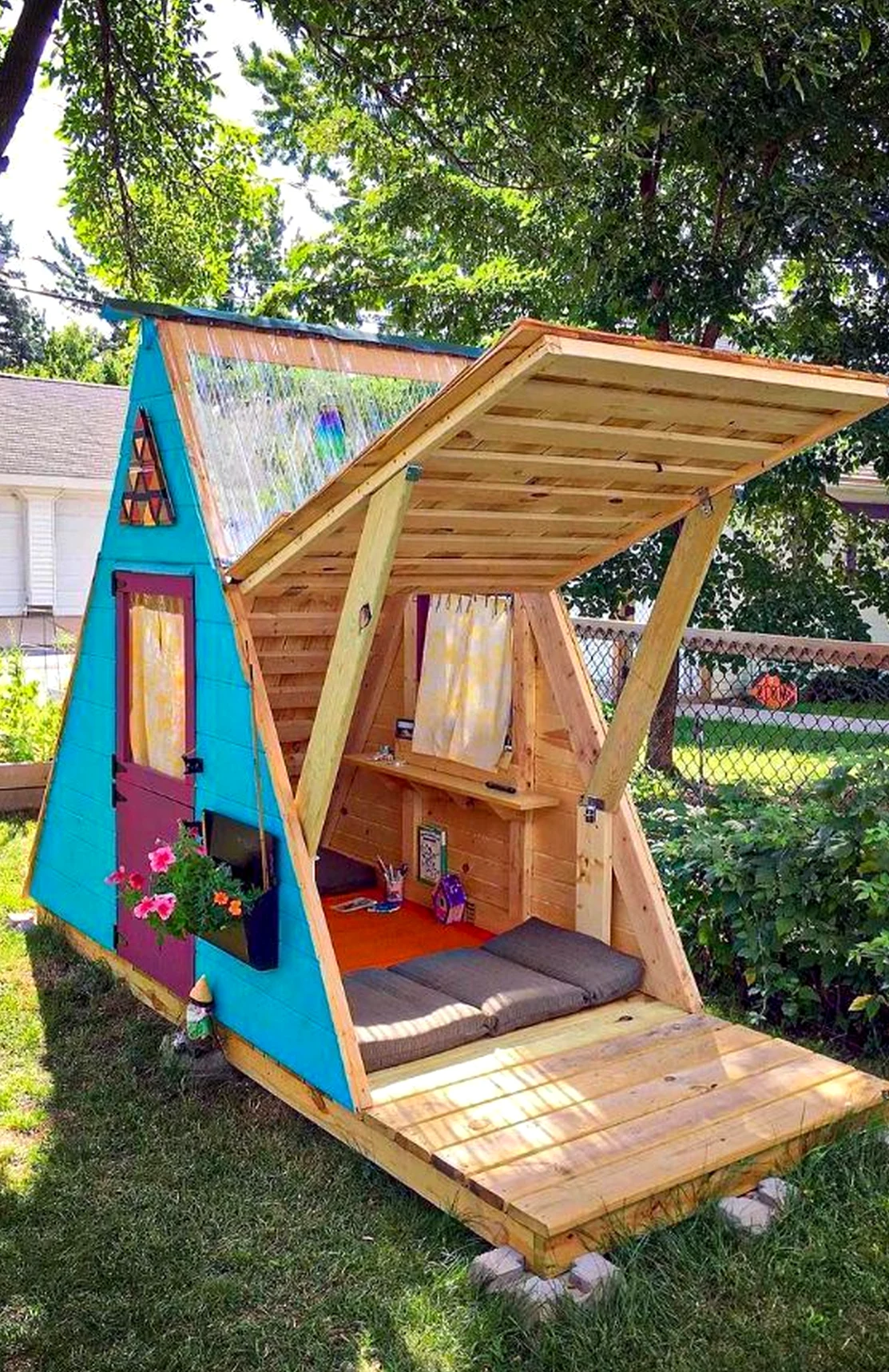 Earthy window seat frames the arrangement with light, making the scene feel fresh and intentional.