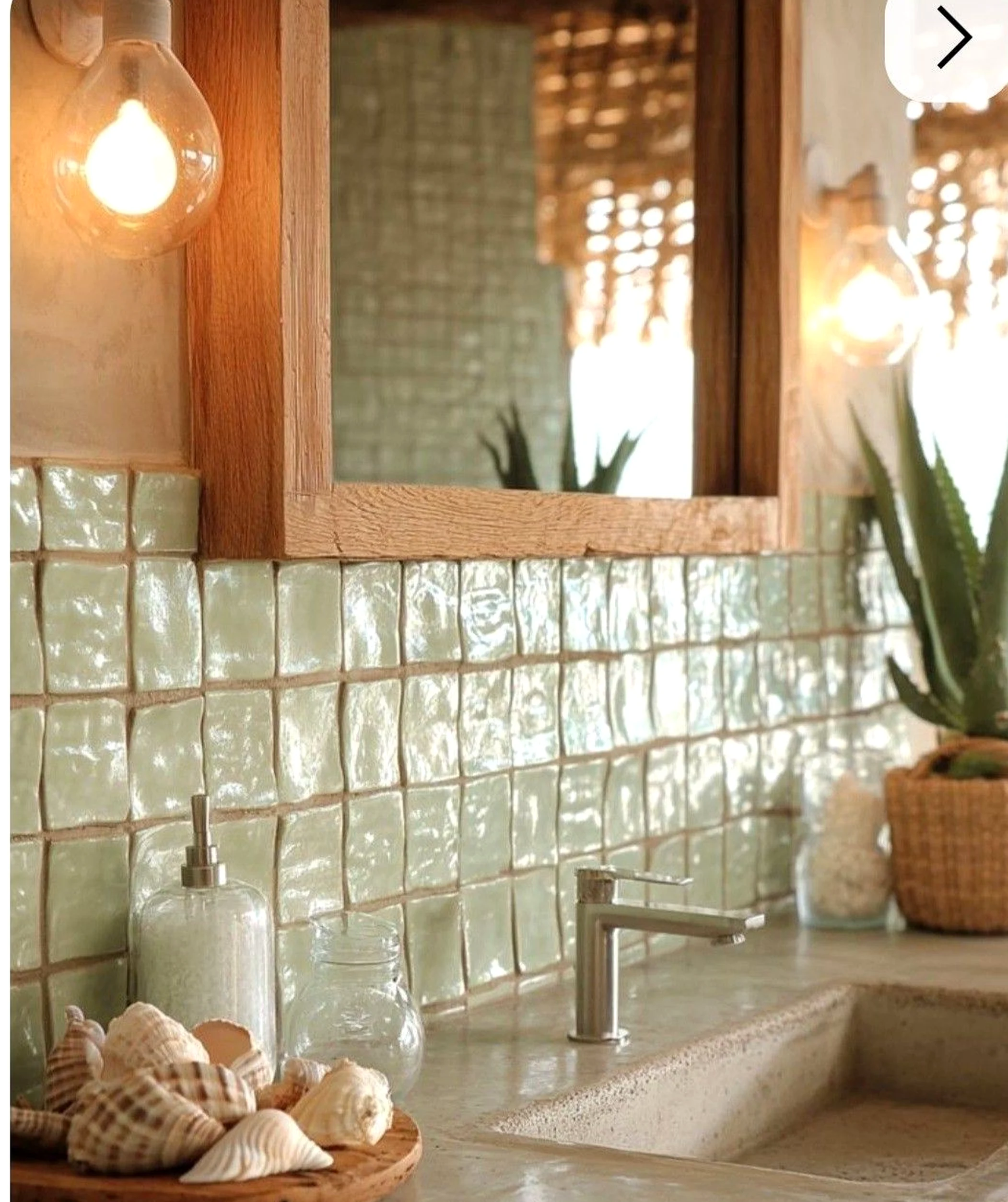 Fresh painted door anchors the entry with texture, giving the view a mood that feels quietly finished.