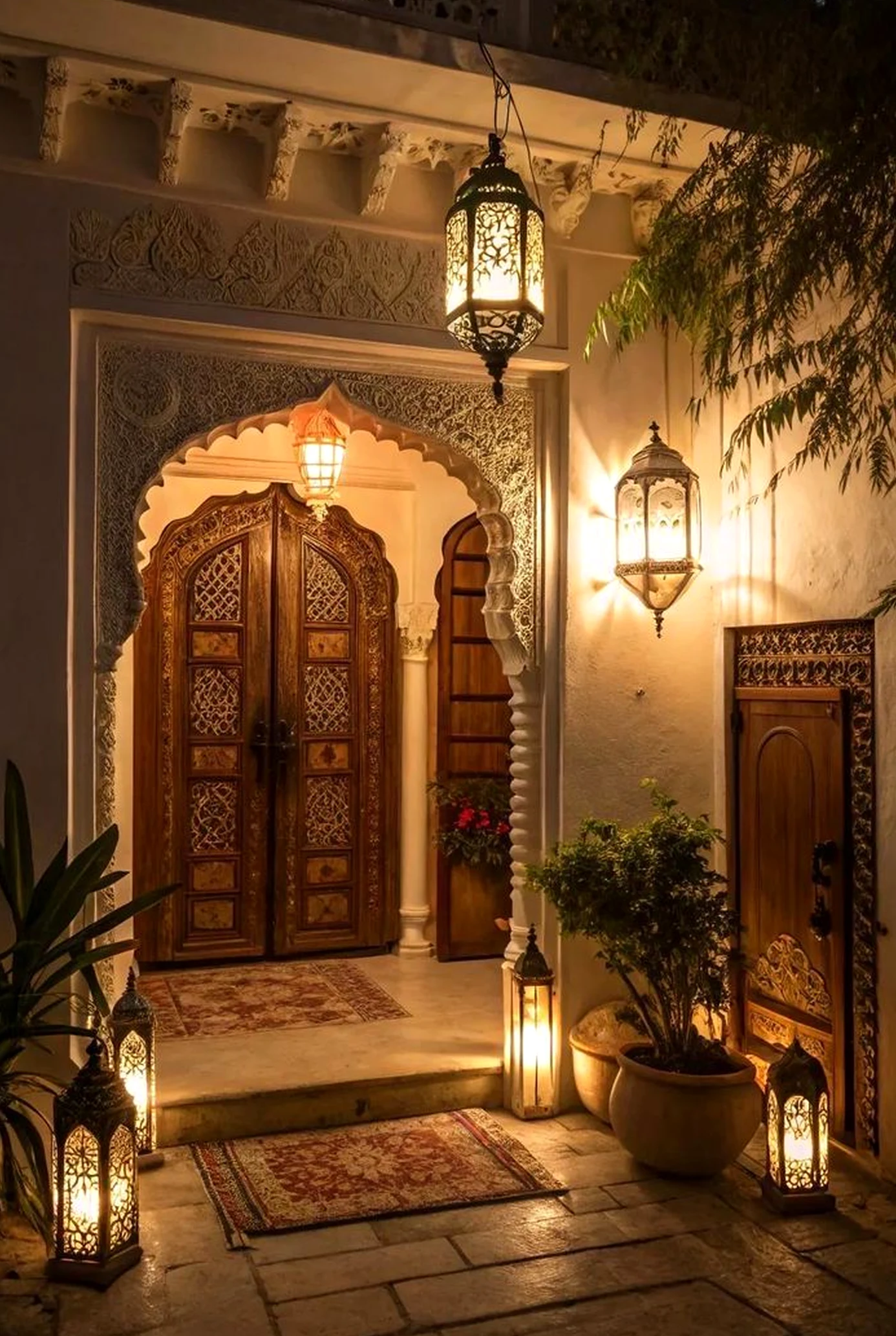 Inviting fireplace area adds order across the setting, giving the decor a finish that feels pleasantly composed.